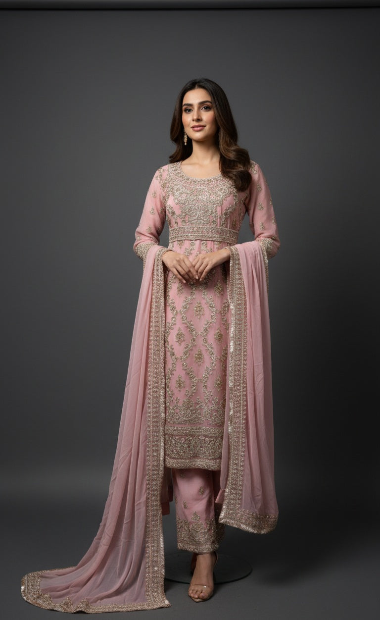 Celestial Chiffon Embroidered Collection