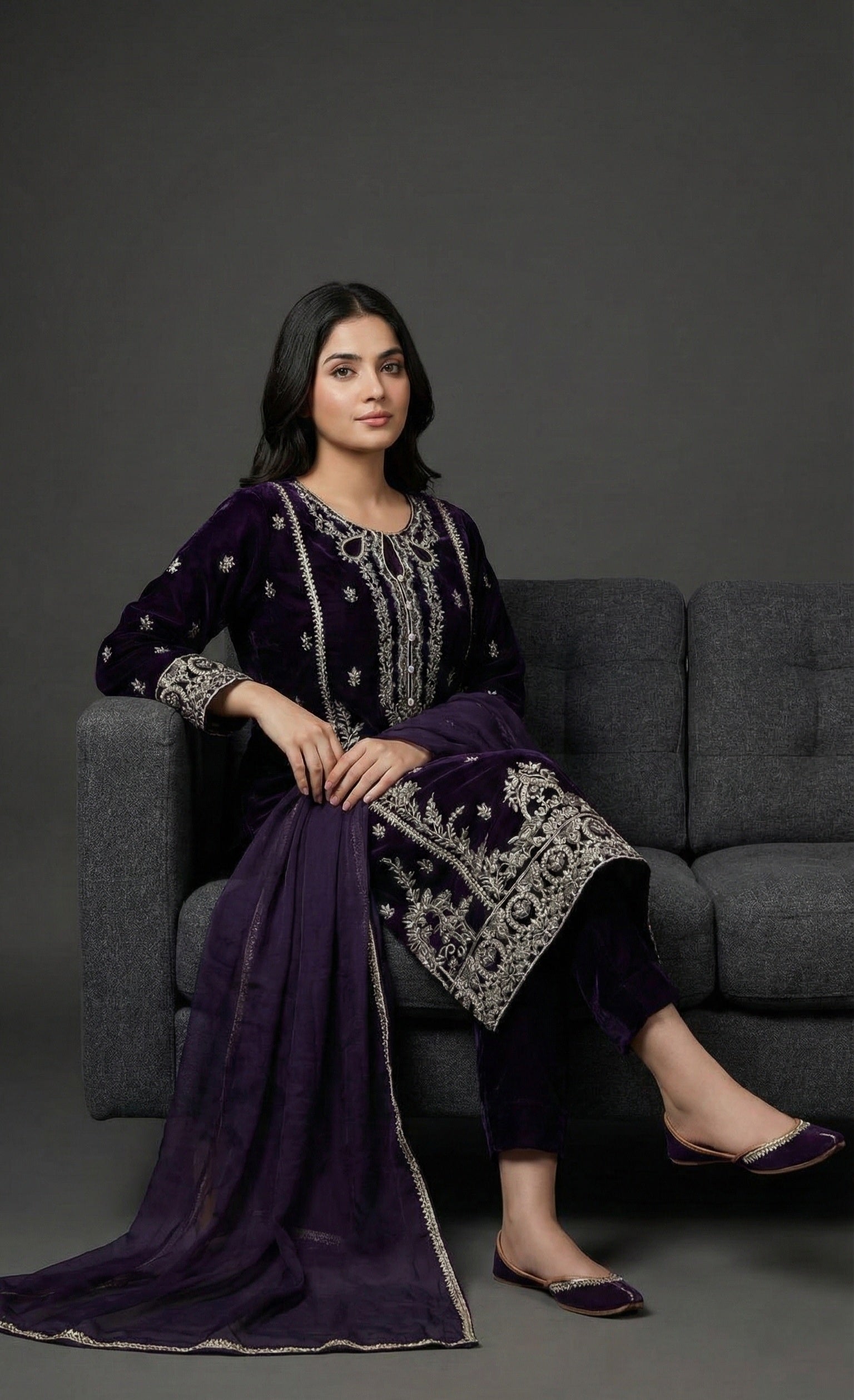 Royal Hues: A Velvet Dream