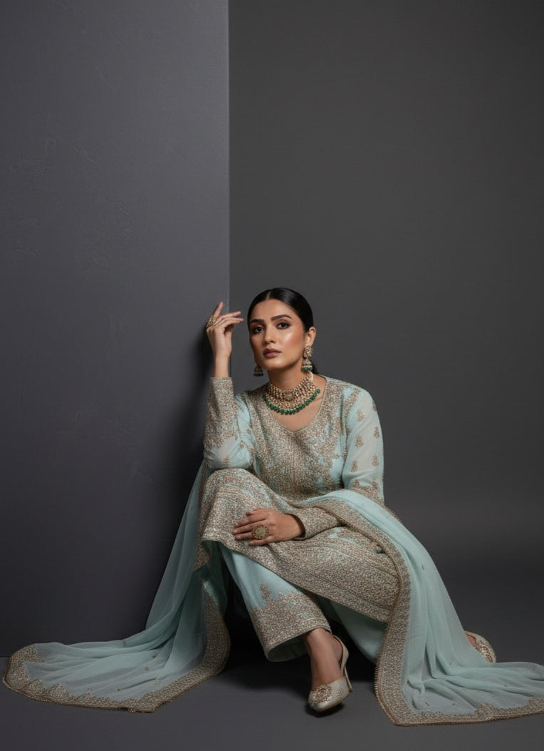 Celestial Chiffon Embroidered Collection