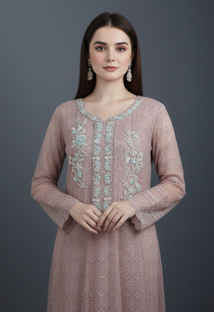 Dusty Rose Elegance - Panache by Mona