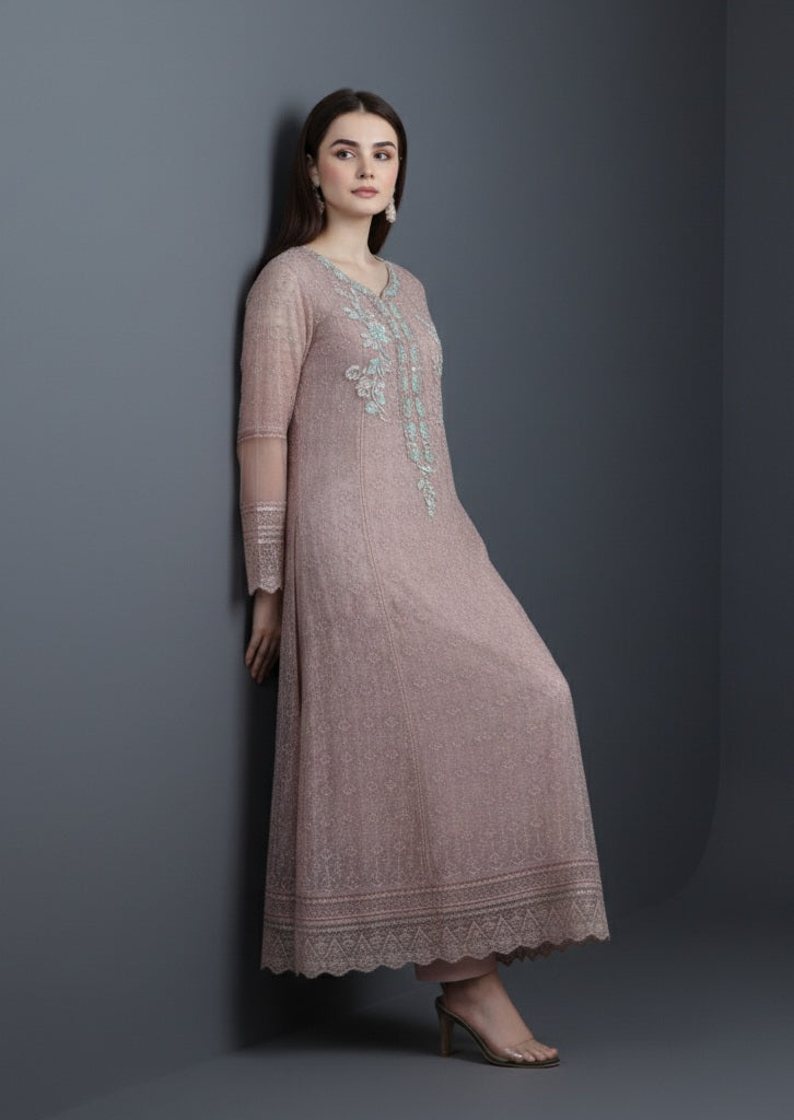 Dusty Rose Elegance - Panache by Mona